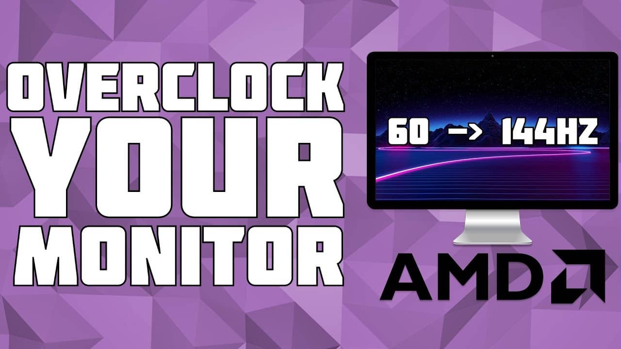 How to Overclock Monitor AMD
