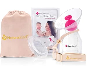 NatureBond Silicone Manual Breast Pump