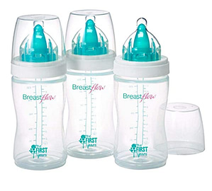 The First Years 3 Pack Breastflow Bottle