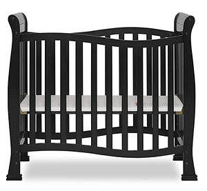 Baby Crib Black