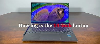 How big is the 14-inch laptop