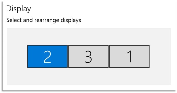 How to Change Monitor Number Windows 10